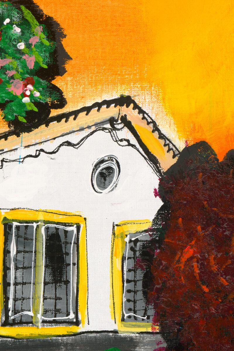Schilderij Oranje Boven Naarden - Afbeelding 2